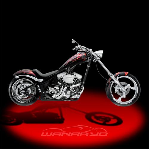 Baffled phantom pipe exhaust system,black for custom harley softails w/300 tire