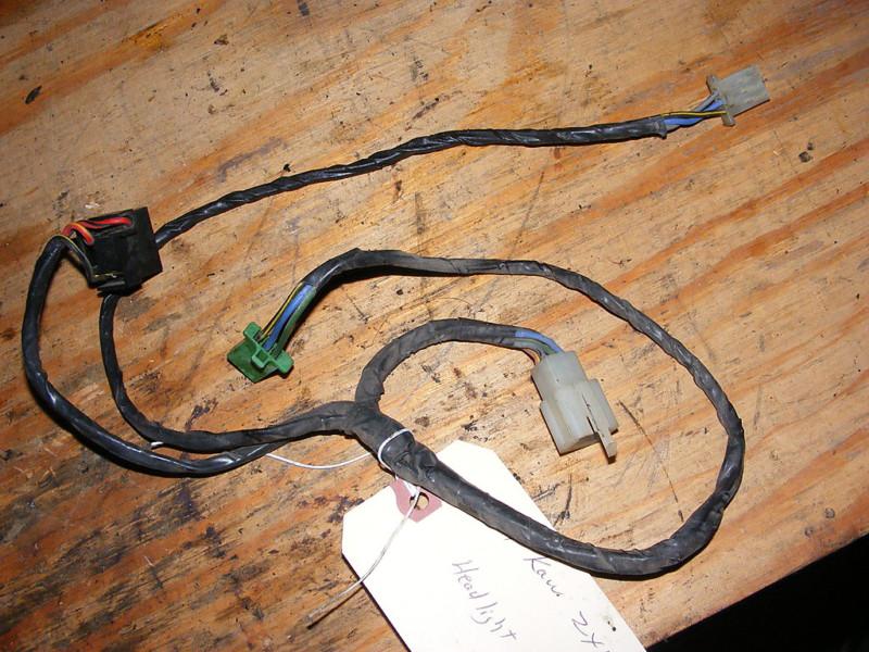 97 kawasaki zx1100d head light wire harness