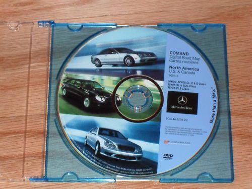Mercedes 2004 2005 e class e320 e350 e550 e63 e55 e500 navigation disc cd dvd
