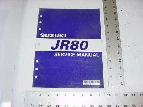 Suzuki service repair manual 2001 jr80 jr 80 print book