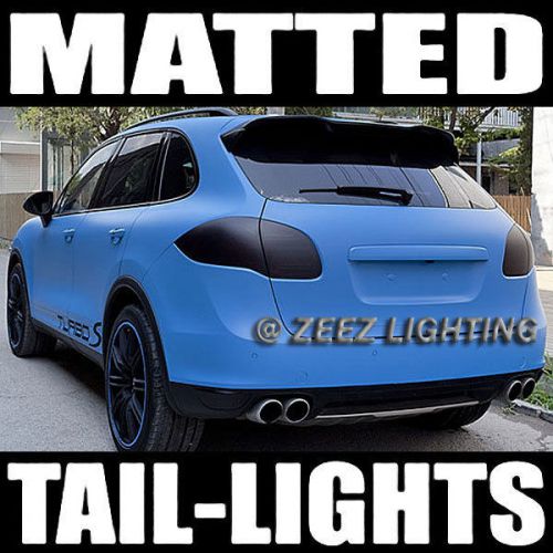 Black-out matte taillight tint smoked head fog tail light vinyl tinted film c13