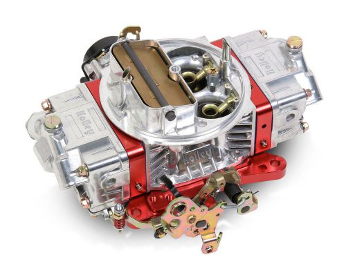 Holley 0-76750rd 750 cfm ultra double pumper electric choke gas carburetor red