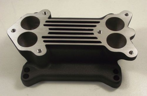 Stromberg 97 carby ford flathead  hot rod carburettor adapter plate black