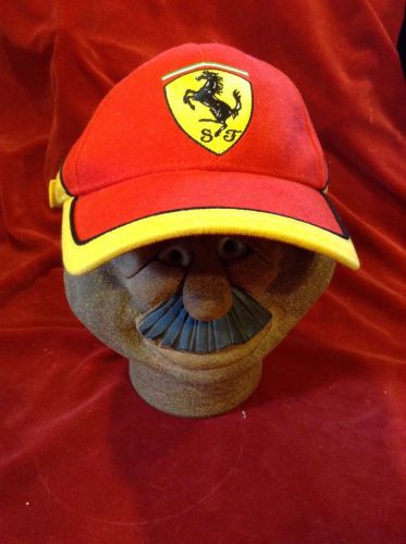 Authentic ferrari baseball cap kid&#039;s / boy&#039;s / girl&#039;s xs hat 52cm adjustable