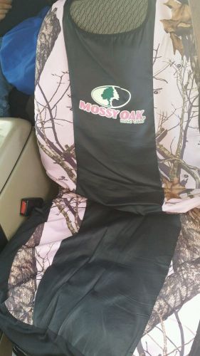 Pink mossy oak seat covers