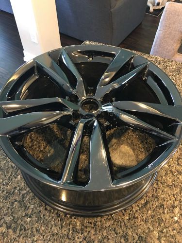 73765 factory, oem reconditioned wheel 19 x 8.5; dark pvd chrome 2014-16 q50