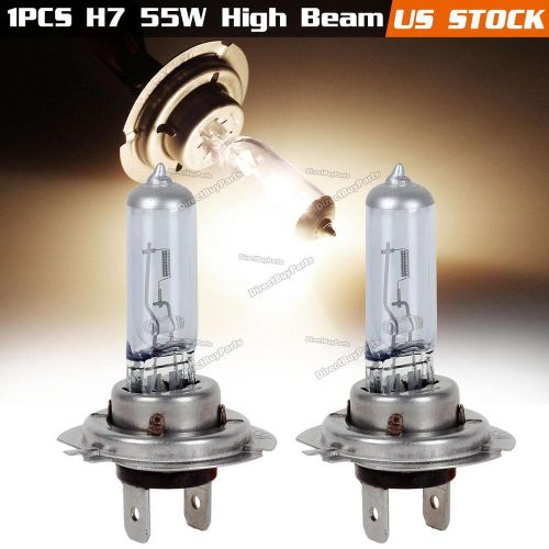 2pcs 55w halogen bulb h7 high beam headlight 3000lm for volvo 1998-2003