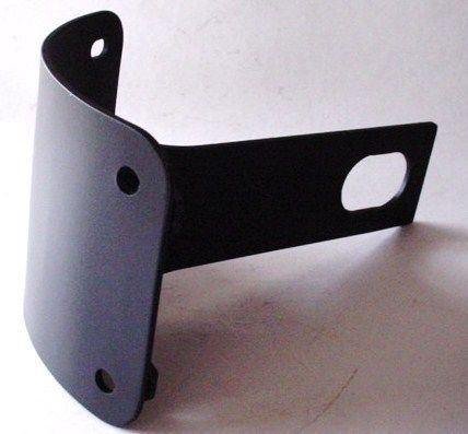 Hayabusa curved horizontal license plate motorcycle bracket  gsxr af2d 0301-3