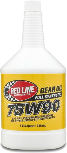 Red line 75w90 gl-5 gear oil 1 qt