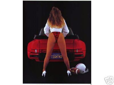 Porsche 911 turbo tightend poster new