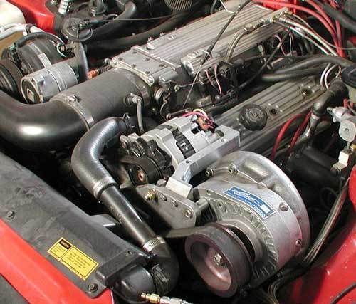 Procharger ho-intercooled supercharger system &#039;87-&#039;92 camaro/firebird tpi l98