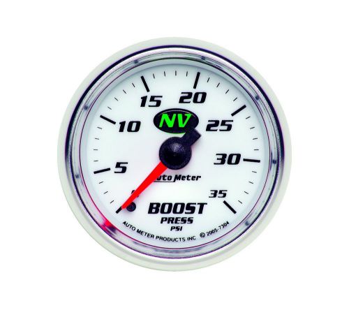 Auto meter 7304 nv; mechanical boost gauge