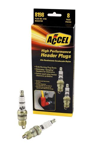 Accel 8198 u-groove spark plug; header plug
