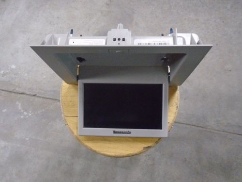 2007-2013 tahoe overhead screen oem 15948136 w/ bezel 15095547