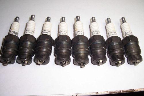 **new**   set of 8 autolite racing bf-601 spark plugs ford 406, 427