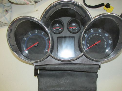 Chevy cruze speedometer/ instrument cluster rs brown