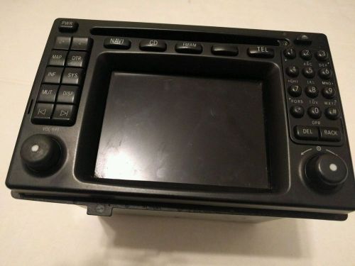 Mercedes benz w210 e320 e430 e55 navigation command cd player radio unit - parts