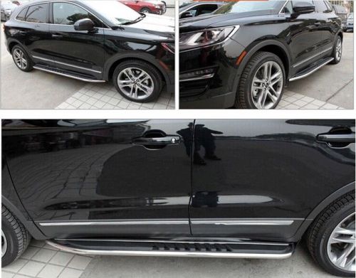 New design for lincoln mkc 2015 2016 aluminium running board side step nerf bar