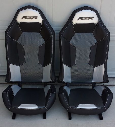 Polaris rzr xp1000 seats black/charcoal/silver - 1 pair