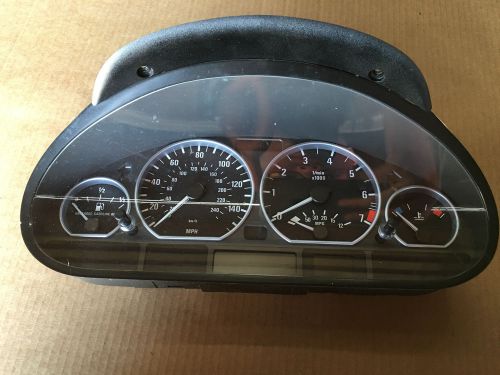 Bmw oem original 3 series e46 instrument dash cluster speedometr gauges