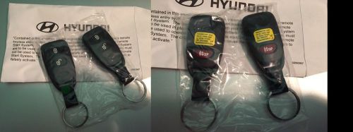 2015 hyundai santa fe key fobs (new, never used)