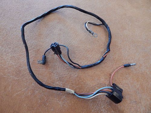 Mustang 64 1/2 65 66 windshield wiper switch wire harness 1964 1965 1966 1 speed