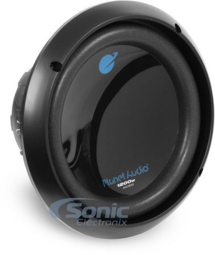 Planet audio ac8d 600w 8&#034; dual 4 ohm anarchy car subwoofers car audio sub