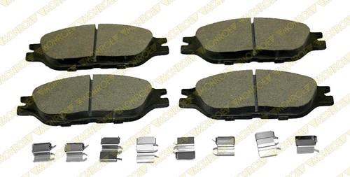 Monroe cx803 brake pad or shoe, front-monroe ceramics brake pad