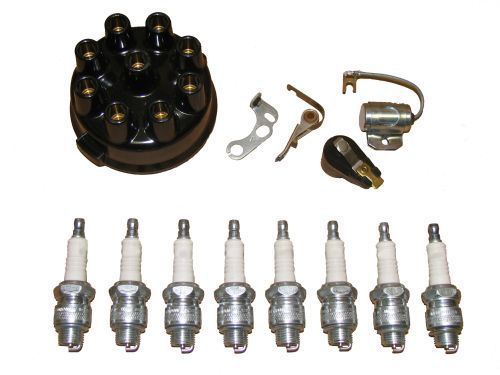 Tune up kit &amp; spark plugs 39 lasalle v8 new 1939