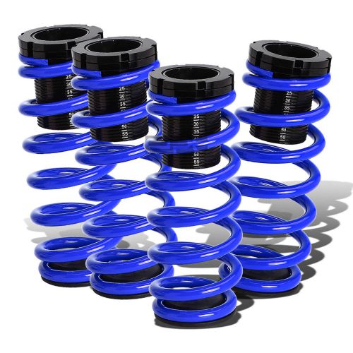 For 85-98 vw golf/jetta adjustable scaled coilover blue coil springs 1-3&#034; drop