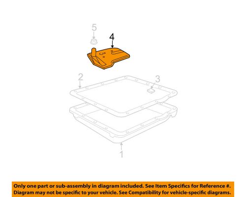 Gm oem automatic transmission-filter 24208576