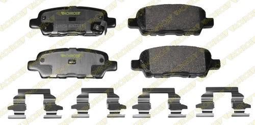 Monroe cx905a brake pad or shoe, rear-monroe ceramics brake pad