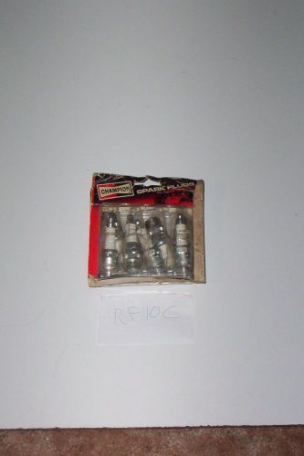 Lot of 8 rf10c champion spark plugs nos