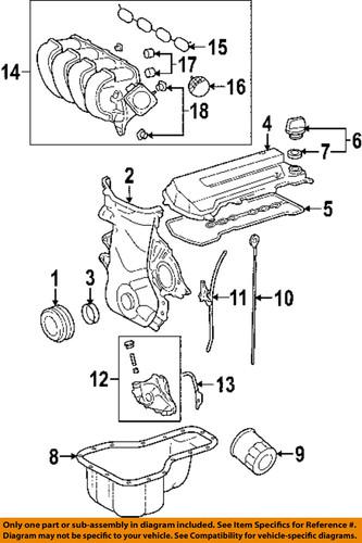 Toyota oem 171200d080 engine parts-intake manifold