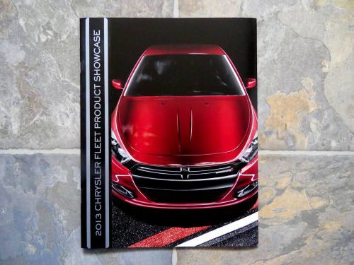 2013 chrysler / dodge / jeep / fiat fleet product showcase - sales brochure