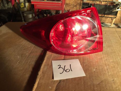 2006 - 08 mazda 6 left side factory outer tail light tail lamp