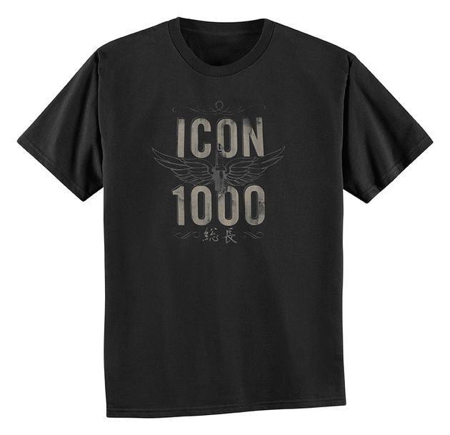 Icon 1000 leader short sleeve t-shirt black lg/large