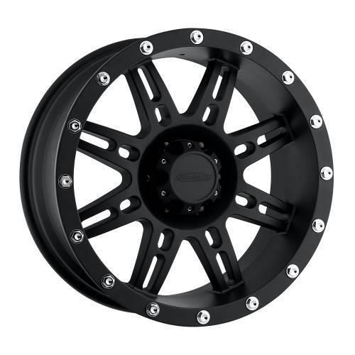 Pro comp alloy wheels series 7031, 18x9 with 8 on 6.5 bolt pattern - flat black