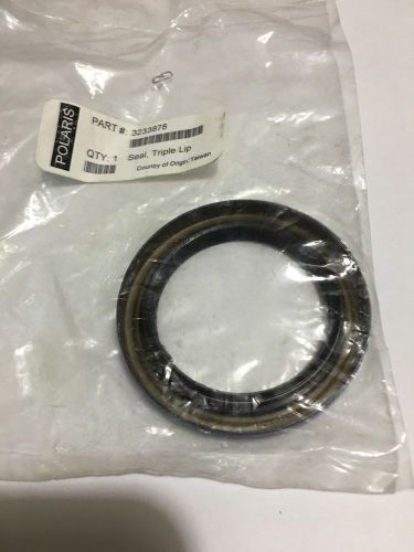 Polaris new oem atv gearcase drive train triple lip seal magnum, sportsman