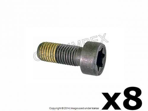 Bmw e46 e53 12 x 29.15 mm flywheel bolt set of 8 genuine +warranty