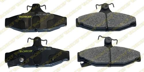 Monroe dx295 brake pad or shoe, rear-monroe dynamics brake pad