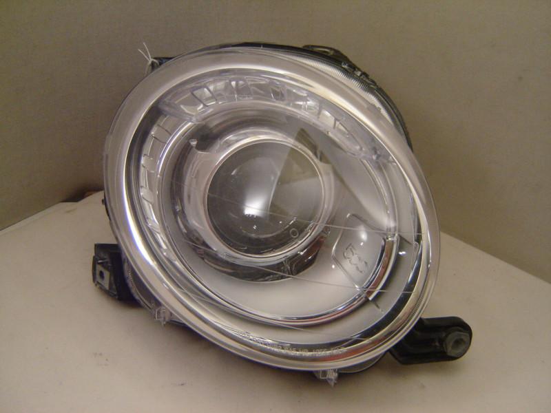 Fiat 500 right halogen headlight 11 12 oem