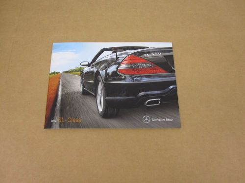 2012 mercedes-benz sl class sl550 sales brochure dealer catalog literature