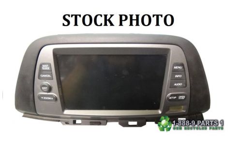 Navigation gps display screen system 05 06 honda odyssey oem stk# dc24138