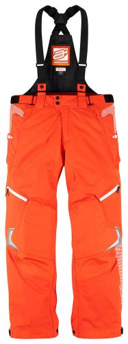 Arctiva comp 8 rr snowmobile shell bibs orange