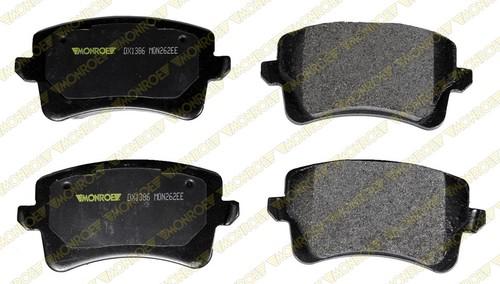 Monroe dx1386 brake pad or shoe, rear-monroe dynamics brake pad