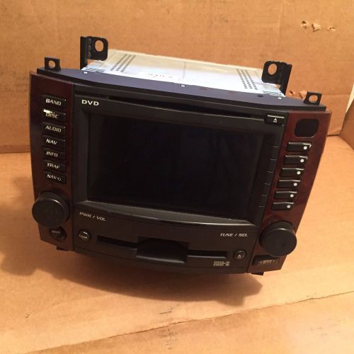 Cadillac cts navigation dvd 6 disc cd changer gps radio player oem 06 07