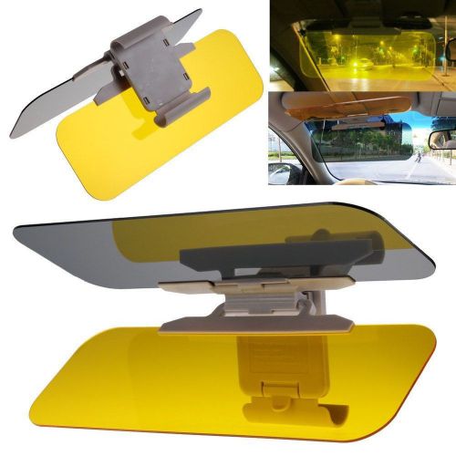 Hd uv anti-glare universal auto car flip down shield sun visor day/night vision