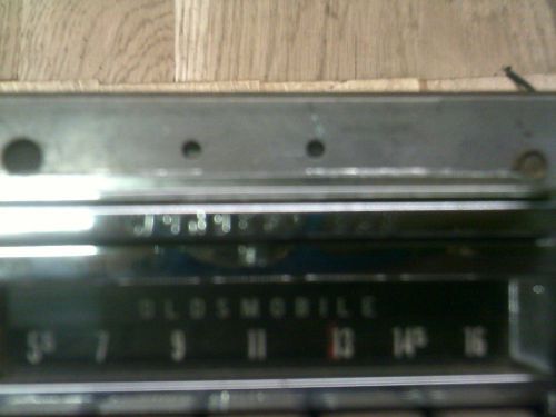 1965 oldsmobile wonder bar radio 7289333