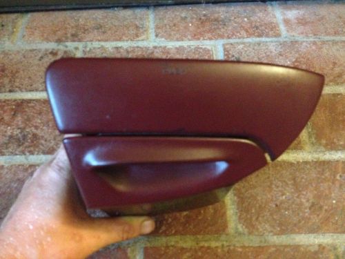 1997-2003 ford expedition f150 pull-out cup holder &amp; ash tray dark red oem